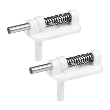 Imagem de uxcell Canopy Hatch Lock Latch for RC Airplane Cockpit Cover Fixing, 23.5x13x8mm White 2pcs