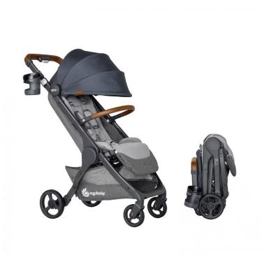 Imagem de Carrinho de Bebê para Passeio Leve, Dobrável e Transporta até 22kg, Ergobaby, Cinza