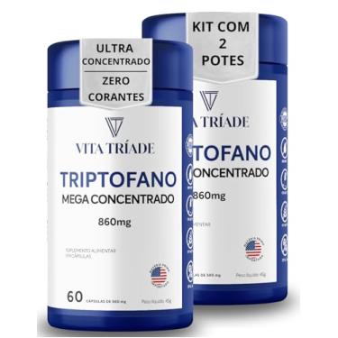 Imagem de Triptofano Concentrado 860mg Premium kit 120 Cápsulas - Vita Tríade (2)