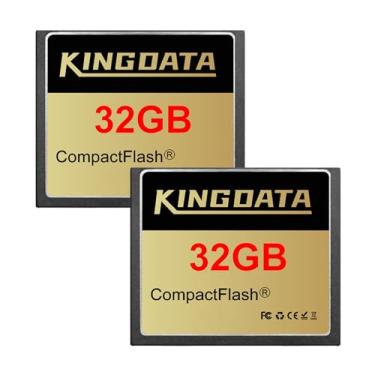 Imagem de KINGDATA Pacote de 2 GB CF400X Cartão Flash Compacto FAT32 Tipo I para Equipamentos Câmeras Digitais Vintage