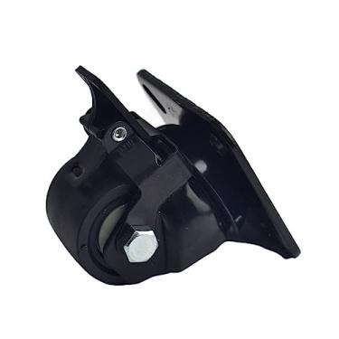 Imagem de Rodízios/roda de rolamento de carga de 5 cm de altura, com freio, carga de 300 kg, roda de prateleira, material de nylon puro, rodízios 1 peça