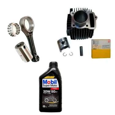 Imagem de Pistão Camisa Anel Junta BIELA MOBIL Honda Biz DREAM POP 100 - METAL L