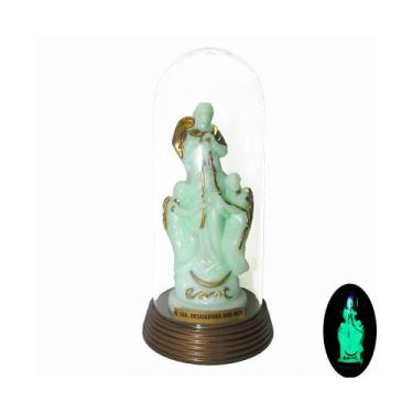 Imagem de Imagem Fosforescente Nossa Senhora Desatadora Dos Nós Maria com Redoma