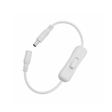 Imagem de Interruptor Liga Desliga P4 Fita Led 12v Branco - 5 unid - Green Lante