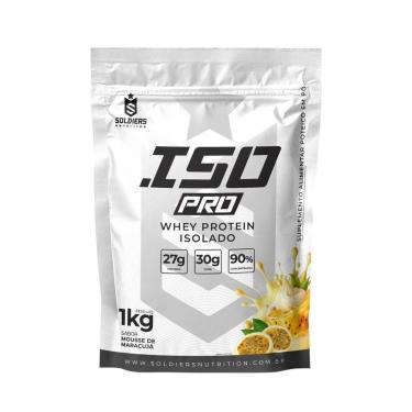 Imagem de ISO PRO Whey Protein Isolado 1kg - Soldiers Nutrition-Unissex
