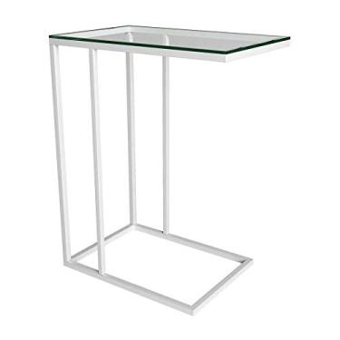Imagem de Mesa Lateral Encaixe Elena Branca