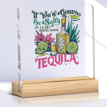 Imagem de Citações engraçadas placa acrílica decoração de mesa decoração de cubículo para casa sarcasmo humor presentes para mulheres mamãe avó Grammy Mimi Gigi