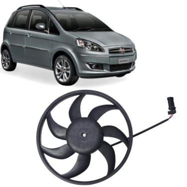 Imagem de Ventoinha Do Defletor Radiador Fiat Idea Elx 2005 2006 2007 2008 2009 