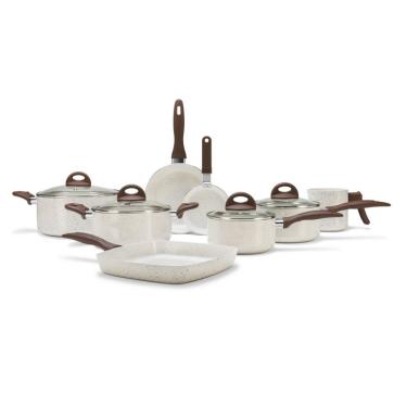 Imagem de Conjunto de Panelas 8 Peças Smart Plus Vanilla