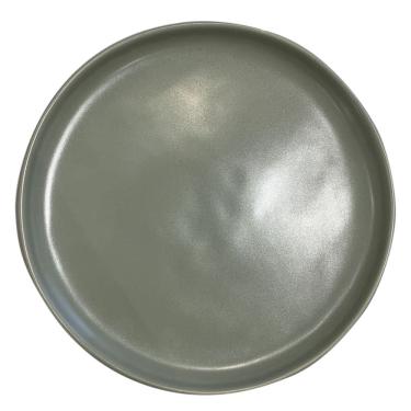 Imagem de Prato de Salada Cerâmica Cinza Fosco 15 Cm D1243