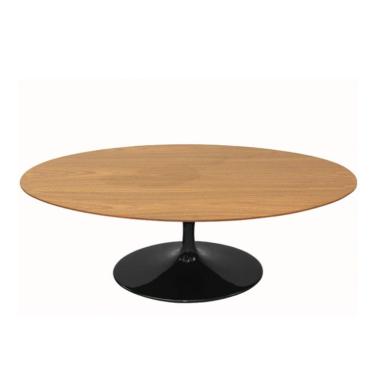 Imagem de Mesa De Jantar Tulipa Saarinen 180X100 Cm Tampo FreijóPreto