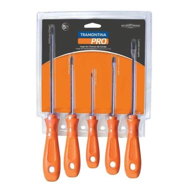 Imagem de Jogo Chave De Fenda 5 Peças Tramontina Pro Tramontina