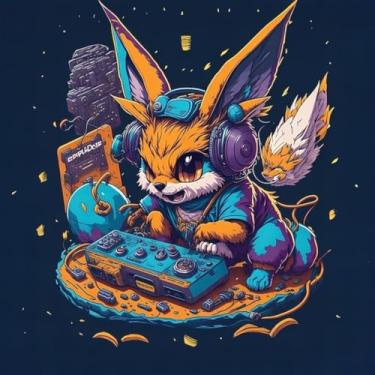 Imagem de Adesivo de Parede Estilo Anime Monstros Fofinhos para Quarto Infantil - Floraxen 30x30cm