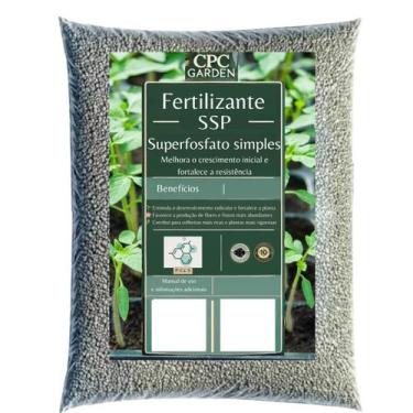 Imagem de Fertilizante Premium Superfosfato Simples SSP CPC Garden - CPC Casa Pe