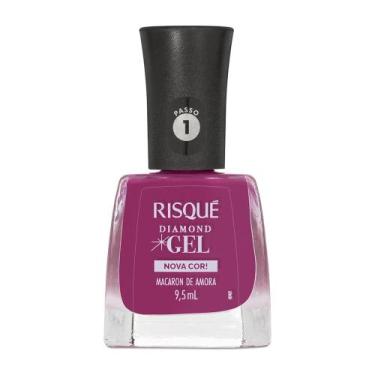 Imagem de Esmalte Risqué Diamond Gel Macaron De Amora - risque