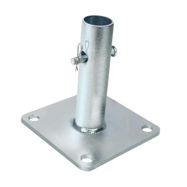 Imagem de Esquirla Placa de base para andaime, fácil instalação com pino, aço de alta dureza, acessórios confiáveis ​​para andaimes.