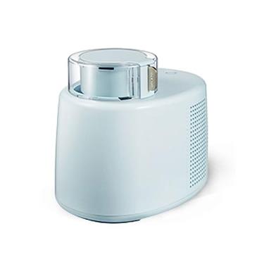 Imagem de Máquina de Raspadinha Máquina de Sorvete para Casa Conveniente Pequena Automática Iogurte Frutas Faz Sorvete Cremoso(Blue)