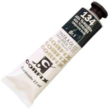 Imagem de Tinta A Oleo Corfix G1 134 Azul Turquesa 37Ml