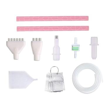 Imagem de Esquirla Caneta para pintura com diamantes DIY, compacta, com bandeja de armazenamento, filtro e tubo a vácuo, ideal para projetos detalhados de pintura com, Caneta Pink Crack