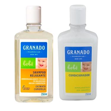 Imagem de Kit 1 Condicionador Infantil Granado Bebê Tradicional 250ml