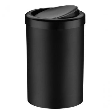 Imagem de Lixeira Tampa Basculante 8 Litros Preta Future 1220pt
