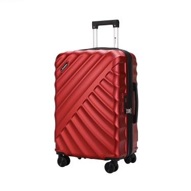 Imagem de Mala Travelux Pilatus Pequena 10 Kg Vinho - Expansível e Cadeado TSA