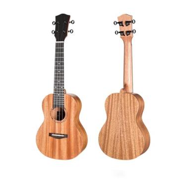Imagem de Ukulele Único Com Tampo De Mogno Para Iniciantes, Violão Pequeno Para Adultos Tocarem E Cantarem Kit de ukulele(23)