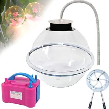 Imagem de JYXYXSCP Máquina de enchimento de balões, expansor de balão com bomba elétrica, máquina de enchimento de balões faça você mesmo