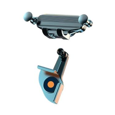 Imagem de Ysyqkn Suporte de Tela Veicular, Suportes Automotivos Premium Antiestabilizadores, Suporte Central de Alto Desempenho para Celular Na Saída de Ar.