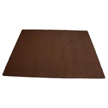 Imagem de KiBcsLic Tapete de proteção para piso de bateria, absorção de som, acessórios estáveis, antiderrapante, com base para prática de bateria de jazz em casa, Quadrado Cáqui