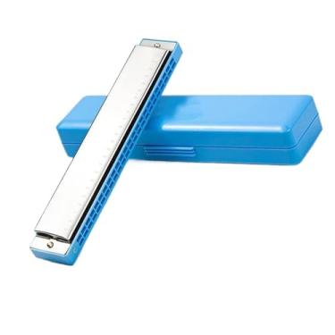 Imagem de Gaita C polifônica profissional de 24 furos para desempenho adulto durável