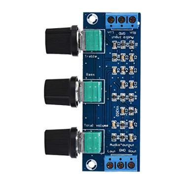 Imagem de Acouto Placa de Ajuste de Graves e Agudos Atenuados de Afinação Passiva YX202 - Regulador de Controle de Volume Avançado Qualidade de Som Ideal Com Ajustes de Agudos, Graves e Volume Total