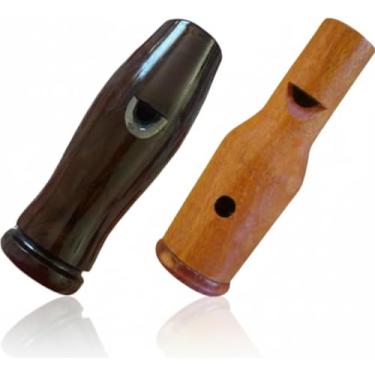 Imagem de Apito Macuco com Chumbo + Apito De Madeira Jaó