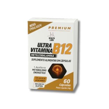 Imagem de Vitamina B12 Metilcobalamina Sem Açúcares E Sem Glúten - 60 Cápsulas