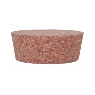 Imagem de Kit com 3 unidades - Tampa Rolha Cortiça Para Pote De Vidro - T74 - N9 30x64x55