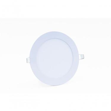 Imagem de Kit C/10-plafon Led Slim Embutir Redondo 6w 3000k Branco Quente Bivolt