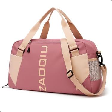 Imagem de Bolsa de Mão/Mala de Bordo 10 kg – Versátil para Viagem, Academia e Dia a Dia | Compacta, Resistente e Fácil de Transportar (Lavanda)