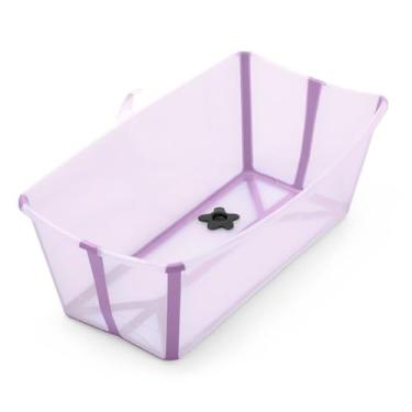 Imagem de Banheira Flexível Transparente Lavanda XL Plug Térmico Stokke W535914