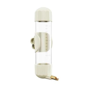 Imagem de predolo Bebedouro automático para pássaros, dispensador de água, chaleira para alimentação, alimentador de água para papagaios, dispositivo de hidratação para, Branco