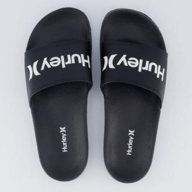 Imagem de Chinelo Hurley Slide One e Only I Preto, 39-40