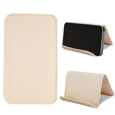 Imagem de Haecsfl Suporte de celular de aba flexível e suporte de tablet flexível para mesa, cama, esteira, casa e avião, acessórios de viagem (1 branco liquei)