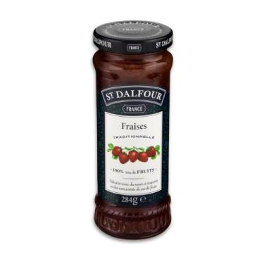 Imagem de Geleia Francesa St. Dalfour Fraises Morango Vidro 284g, St. Dalfour