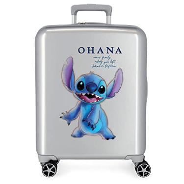 Imagem de Disney Adorável mala de cabine Stitch Moods, ABS rígido, cadeado de combinação na lateral, 4 rodas duplas, bagagem de mão, 100, Einheitsgröße, Bagagem de Mão