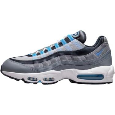 Imagem de Nike T nis de corrida masculino Air Max 95, Cinza frio/azul universit rio, 8.5