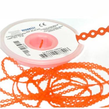 Imagem de Elástico Borrachinha Aparelho Ortodôntico Corrente Médio 1.5 metros