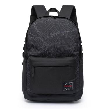 Imagem de Mochila Executiva Notebook Masculina Reforçada Alça Reforçada Cabo Aço-Masculino