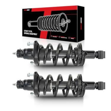 Imagem de Torchbeam Amortecedores traseiros, substituíveis para CR-V 2007-2011 CRV, 172497L 172497R, conjunto completo com mola helicoidal, 2 peças