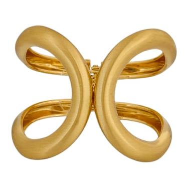 Imagem de Pulseira Bracelete Dourado Escovado ZERSASTOCK Press