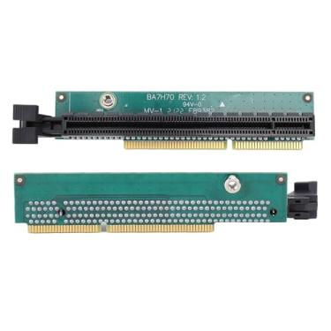 Imagem de Pissente Adaptador de Placa Gráfica PCI E, Adaptador de 4 Portas Com Desempenho Estável para ThinkCentre M920q M920x M910x M720q P330 Tiny5 Series 01AJ940 (Com placa traseira)