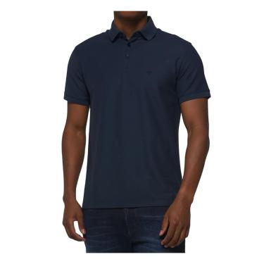 Imagem de Camisa Polo Masculina Dudalina Pima Azul Escuro - 77431015-Masculino